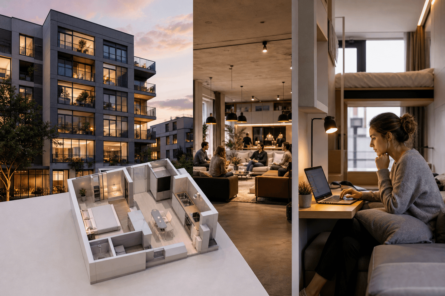 Neue Wohnformen und Megatrends im Wohnungsbau